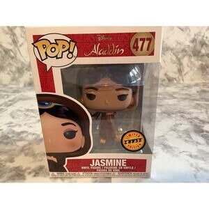 Funko Pop!  JASMINE - CHASE Figure - Disney Alladin - Jasmine w/apple #477 - NIB